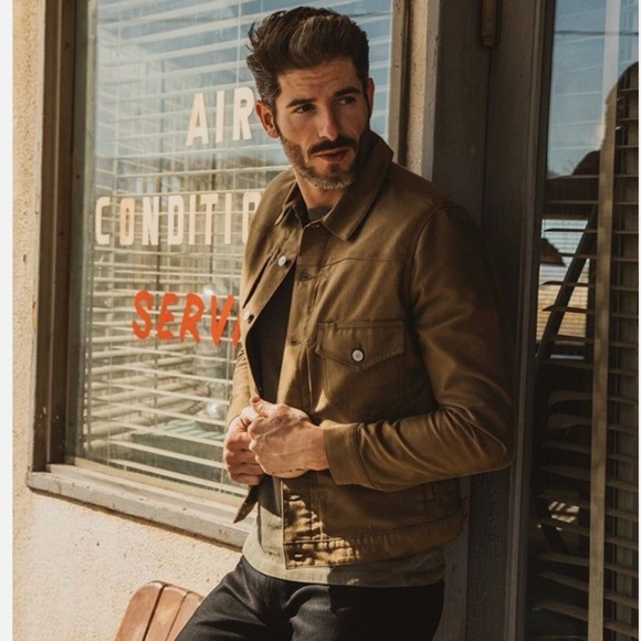 Brand New Hiroshi Kato Blade Moleskin Trucker Jacket Coyote Size Medium - Picture 4 of 6